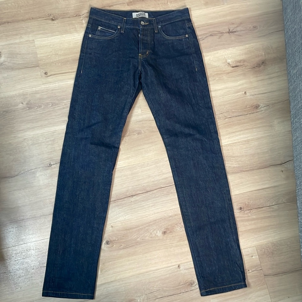 Naked & Famous Denim Men's Skinny Jeans - Dark Blue